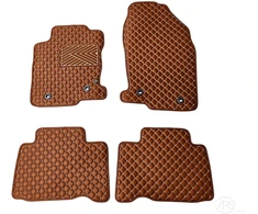 Kilimėliai QuiltyMats LEXUS NX 2014-2021 (4 vnt.), Brown-Brown /55-14