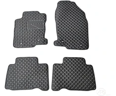Kilimėliai QuiltyMats LEXUS NX 2014-2021 (4 vnt.), Juodas-Gray /13-14