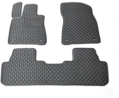 Kilimėliai QuiltyMats LEXUS RX 2015-2022 (3 vnt.), Juodas-Gray /13-16