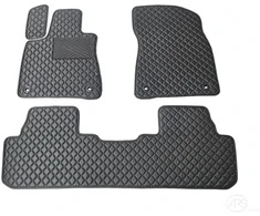 Kilimėliai QuiltyMats LEXUS RX 2015-2022 (3 vnt.), Juodas-Juodas /11-16