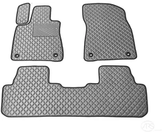 Kilimėliai QuiltyMats LEXUS RX 2015-2022 (3 vnt.), D.Gray-Gray /33-16