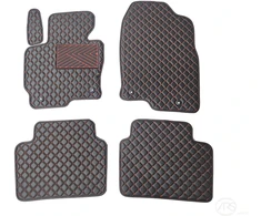 Kilimėliai QuiltyMats MAZDA CX-5 2012-2016 (4 vnt.), Juodas-Raudona /16-14