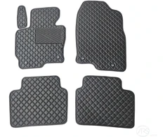 Kilimėliai QuiltyMats MAZDA CX-5 2012-2016 (4 vnt.), Juodas-Juodas /11-14