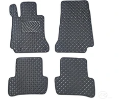 Kilimėliai QuiltyMats MERCEDES-BENZ C-class W205 2014-2021 (4 vnt.), Juodas-Gray /13-14
