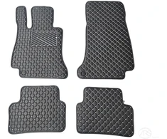 Kilimėliai QuiltyMats MERCEDES-BENZ E-class W213 2016-2023 (4 vnt.), Juodas-Gray /13-14