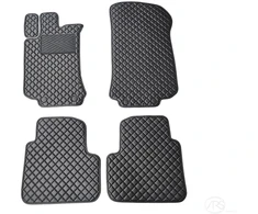 Kilimėliai QuiltyMats MERCEDES-BENZ R-class W251 2005-2015 (4 vnt.), Juodas-Juodas /11-14