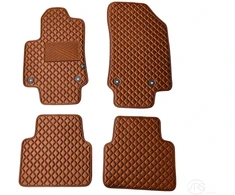 Kilimėliai QuiltyMats OPEL CROSSLAND X 2017-2024 (4 vnt.), Brown-Brown /55-14