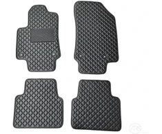 Kilimėliai QuiltyMats OPEL CROSSLAND X 2017-2024 (4 vnt.), Juodas-Juodas /11-14