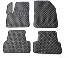 Kilimėliai QuiltyMats PEUGEOT 3008 2017-2024 (4 vnt.), Juodas-Gray /13-14