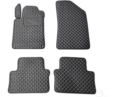 Kilimėliai QuiltyMats PEUGEOT 508 2011-2018 (4 vnt.), Juodas-Gray /13-14
