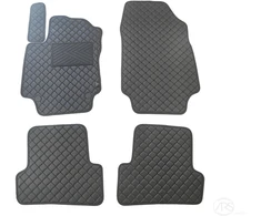 Kilimėliai QuiltyMats RENAULT CAPTUR 2013-2018 (4 vnt.), Juodas-Juodas /11-14