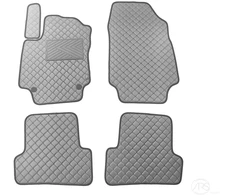 Kilimėliai QuiltyMats RENAULT CAPTUR 2013-2018 (4 vnt.), D.Gray-Gray /33-14