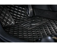 Kilimėliai QuiltyMats RENAULT SCENIC 2016-2022 (4 vnt.), Juodas-Juodas /11-14