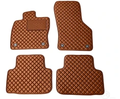 Kilimėliai QuiltyMats SKODA OCTAVIA 2013-2020 (4 vnt.), Brown-Brown /55-14