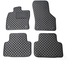 Kilimėliai QuiltyMats SKODA OCTAVIA 2020+ (4 vnt.), Juodas-Juodas /11-14