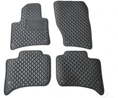 Kilimėliai QuiltyMats VOLKSWAGEN TOUAREG 2010-2018 (4 vnt.), Juodas-Juodas /11-14