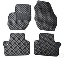 Kilimėliai QuiltyMats VOLVO S80 2006-2016 (4 vnt.), Juodas-Juodas /11-14