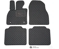 Kilimėliai QuiltyMats VOLVO XC40 2019+ (4 vnt.), Juodas-Gray /13-14