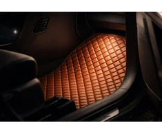 Kilimėliai QuiltyMats VOLVO XC40 2019+ (4 vnt.), Brown-Brown /55-14