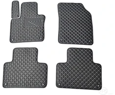 Kilimėliai QuiltyMats VOLVO XC90 2015+ (4 vnt.), Juodas-Gray /13-14