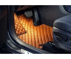 Kilimėliai QuiltyMats VOLVO XC90 2015+ (4 vnt.), Brown-Brown /55-14