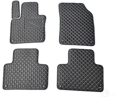 Kilimėliai QuiltyMats VOLVO XC90 2015+ (4 vnt.), Juodas-Gray /13-14