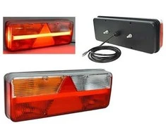 LED Galinis žibintas su kabeliu KAIRĖ | FT-500