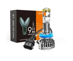 Haizg LED H7 lemputės su lęšiu U8 22000lm 110W 2vnt.