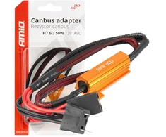 LED lempučių Canbus adapteris H7 AMiO, 12V 50W 6Ω