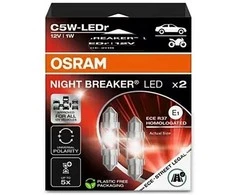 LED lemputė OSRAM 6418DWNB-ECE-2HB C5W 36mm Legalios