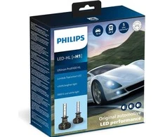 LED lemputės H1 12/24V Philips Ultinon Pro9100 HL +350%