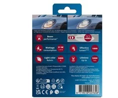 LED lemputės H11/H9 Philips Ultinon Pro9200 HL +400% 12/24V