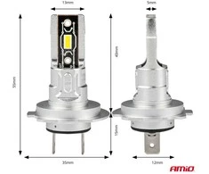 LED lemputės H7 H-mini AMiO 03332