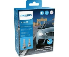 LED lemputės H1 Ultinon Pro6000 Philips I Legalios keliuose +300% | 11258U60BX2