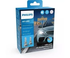 LED lemputės H7 Ultinon Pro6000 HL Philips Standart | Legalios keliuose | 11972U60sx2