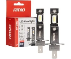 LED lemputės Hybrid series H1 6000K Canbus 60W AMIO-04112
