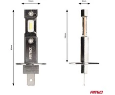 LED lemputės Hybrid series H1 6000K Canbus 60W AMIO-04112