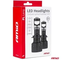 LED lemputes su lęšiu H7 9-36V