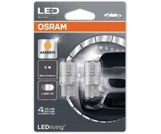 LED OSRAM lemputė WY21W 12V W3x16d geltona | 7705YE-02B