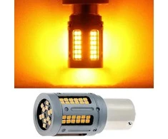 LED posūkio lemputė BAU15s 12V Geltona PY21W