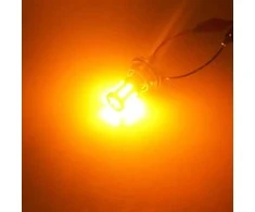 LED posūkio lemputė BAU15s 12V Geltona PY21W