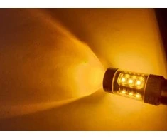 LED posūkio lemputė CREE 80W BA15s 12-24V Geltona PY21W
