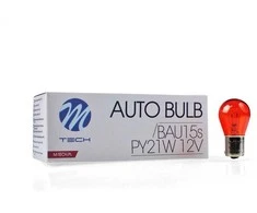 M-TECH Halogeninė lemputė BAU15s 12V/21W