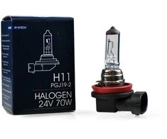 M-TECH Halogeninė lemputė PGJ19-2 H11 24V/70W