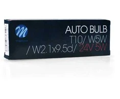 M-TECH Halogeninė lemputė T10-W5W 24V 5W