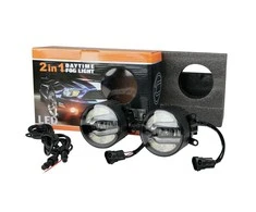M-TECH LED dienos žibintai + FOG 90mm