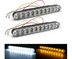 M-TECH LED Dienos žibintai su posūkio funkcija SN1043H