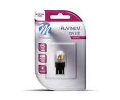 M-TECH LED lemputė T20 | W21/5W | CANBUS 12-24V Baltos spalvos | 2 kontaktai