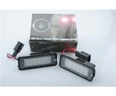 M-TECH LED numerio apšvietimas VW Golf, Passat