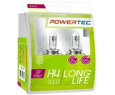 M-TECH Lemputės H4 Powertec Long Life 12V DUO